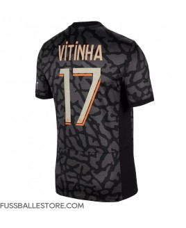Günstige Paris Saint-Germain Vitinha Ferreira #17 3rd trikot 2023-24 Kurzarm